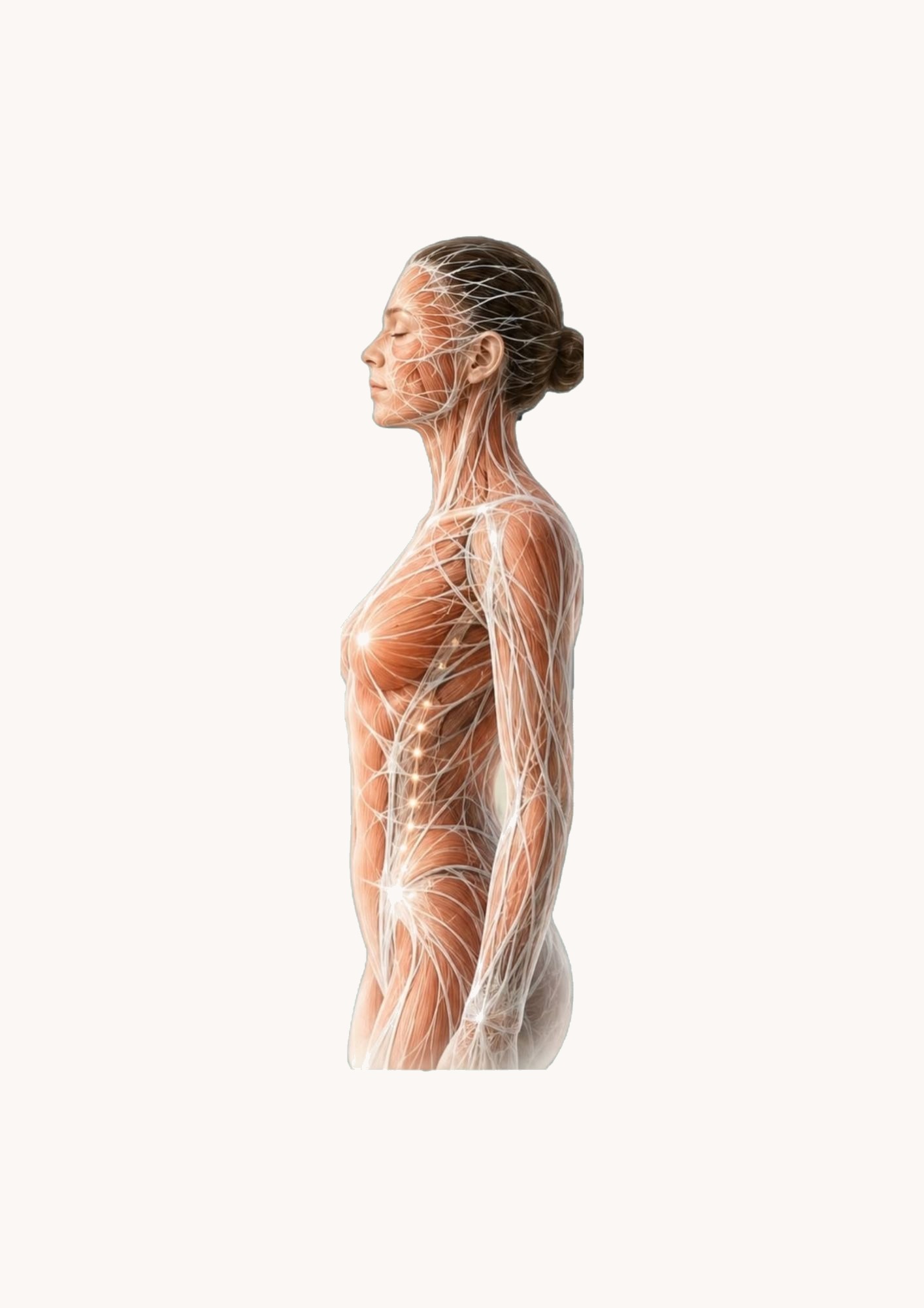 Anatomical illustration of the human musculoskeletal system